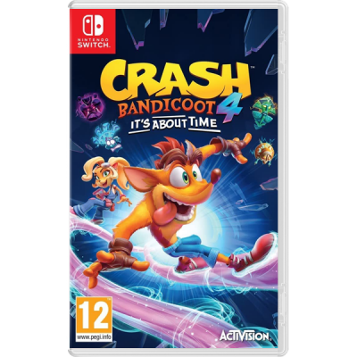 Switch mäng Crash Bandicoot 4: It's About Time